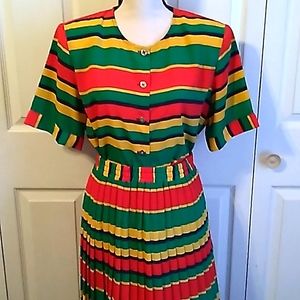VINTAGE 90'S 2 PC SKIRT SET